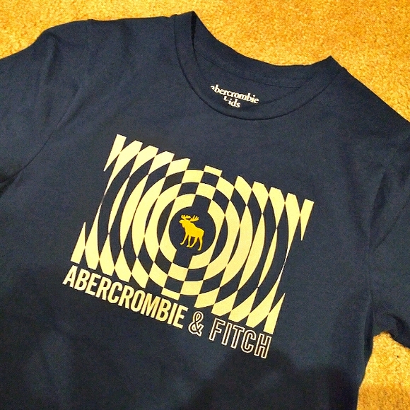 Abercrombie Kids Pattern Logo Tee - Picture 1 of 3